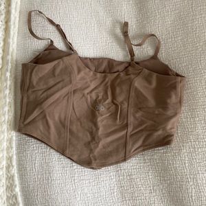 ALO Yoga Brown Tank Top